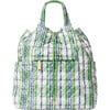 Women's Metro Convertible Backpack, Spring Plaid - Backpacks - 1 - thumbnail