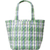 Women's Medium Metro Tote Deluxe, Spring Plaid - Bags - 1 - thumbnail