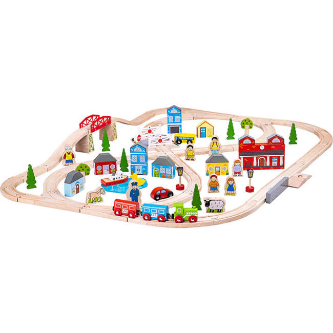 Town & Country Train Set, Multicolors