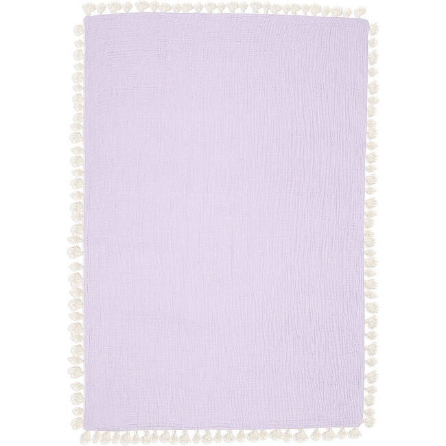 6-Layer Muslin Blanket Lilac - Blankets - 3