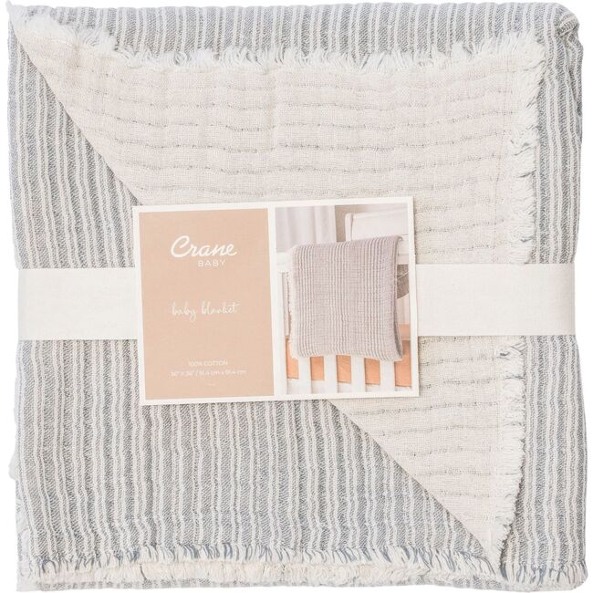 Shoreline Stripe Blanket - Blankets - 4
