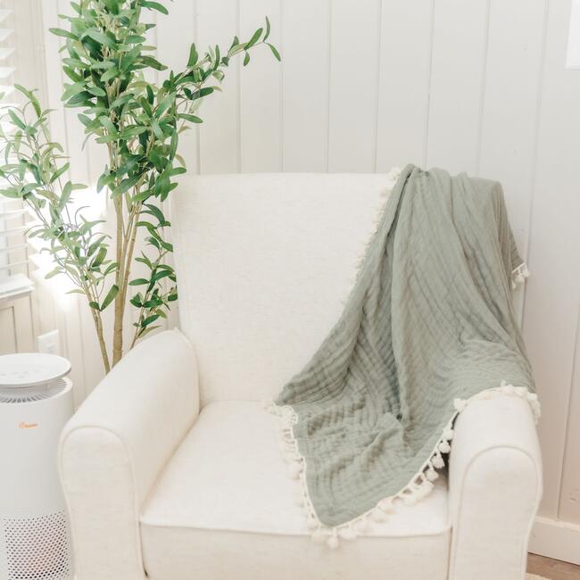 6-Layer Muslin Blanket Fern - Blankets - 6