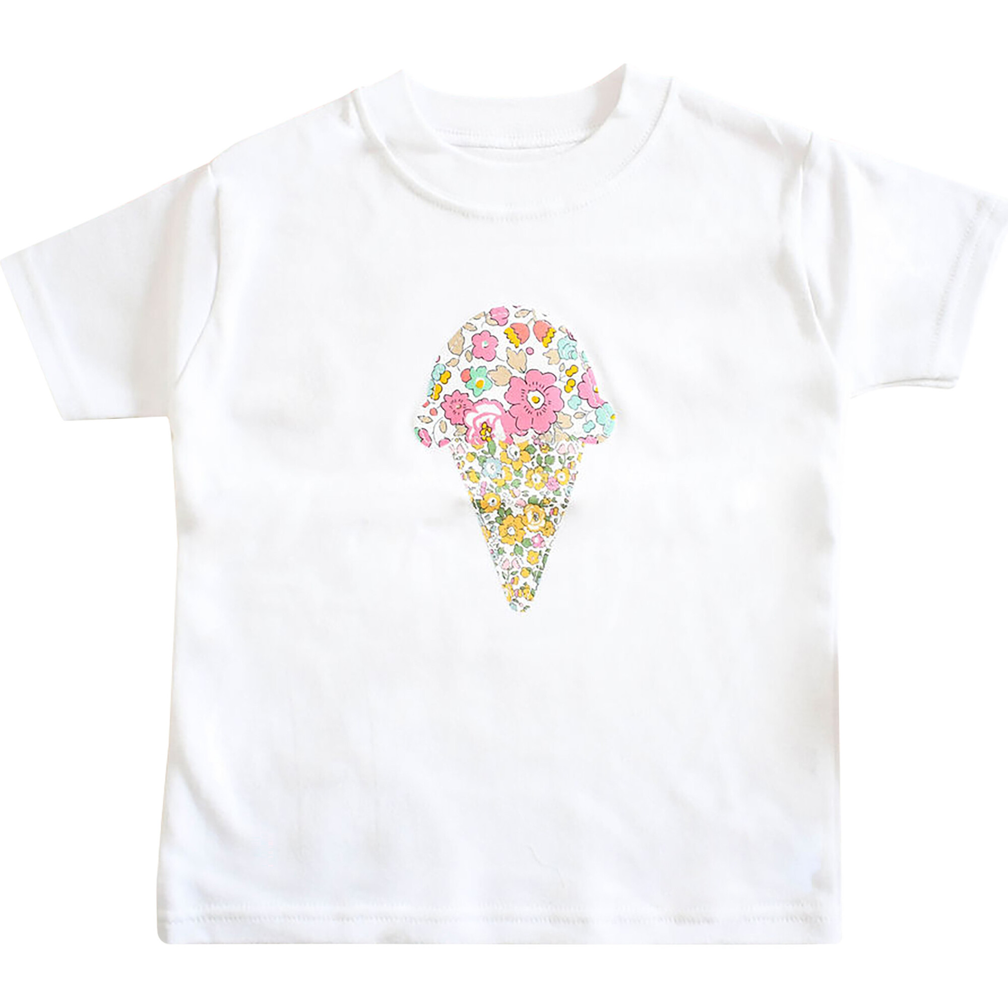 Liberty of London Children's Ice Cream T-Shirt, White - T-Shirts - 1