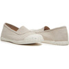 ECO-Friendly Elastic Slip-On Canvas, Taupe - Slip Ons - 2