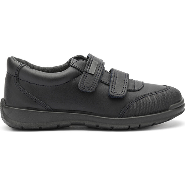 Double Rip-Tape School Trainers, Navy - Sneakers - 1