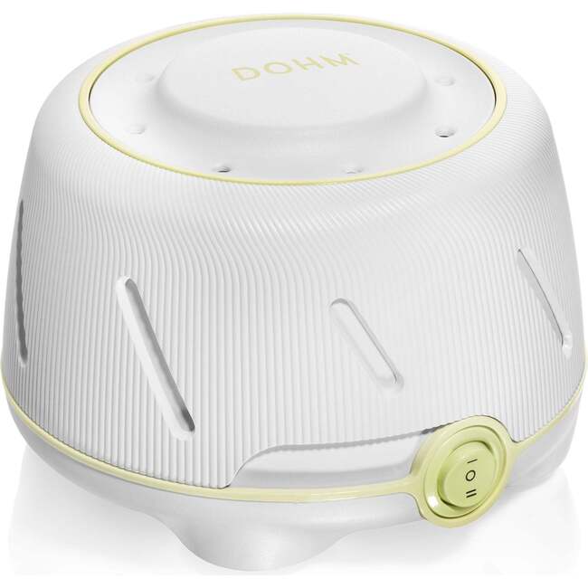 Dohm Natural Sleep Sound Machine, White/Green - Baby Monitors - 3