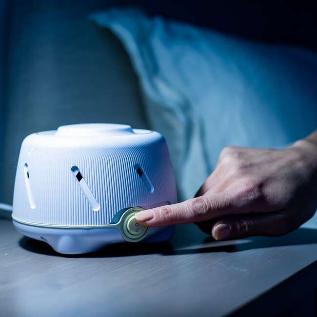 Dohm Natural Sleep Sound Machine, White/Green - Baby Monitors - 5