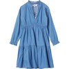 Girls Sienna Dress, Chambray - Dresses - 1 - thumbnail