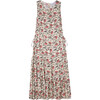 Women's Alma Dress, Boho Flowers - Dresses - 1 - thumbnail