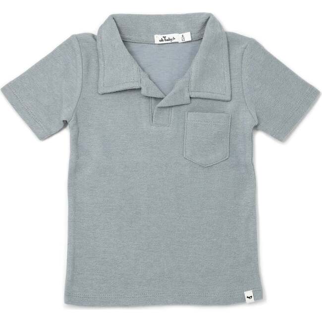Terry Polo Shirt, Mist