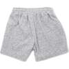 Boys Cotton Terry Track Short, Heather Grey - Shorts - 2