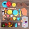 Foody Friends: Deluxe Baking Fun Puppy Wooden Toddler Activity Center with 42 Accessories - Woodens - 4