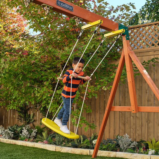 Surf Swing Playset Accessory, Yellow - Activity Gyms - 4