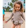 Reese Rashguard Ruffle Set, Dots - Two Pieces - 2