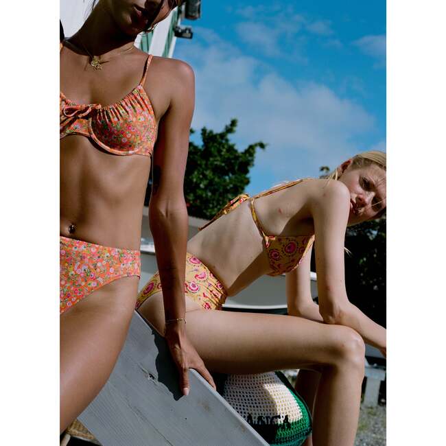 Women's The Emily Top, Tangerine Tango - Two Pieces - 4