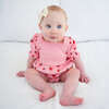 Strawberry Shortcake Baby Romper, Pink - Rompers - 2