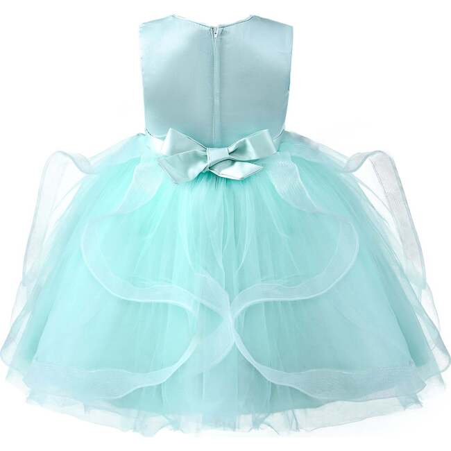 Avila Sequin Twirl Tulle Dress, Mint - Dresses - 2