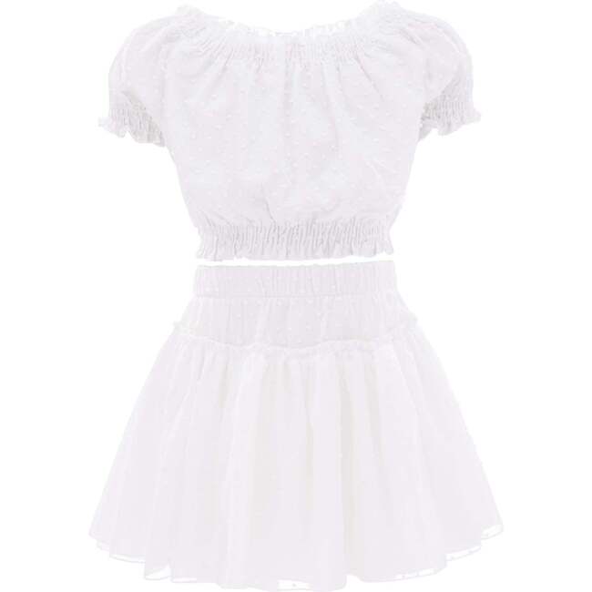 St. Tropez Ruffle Outfit, White