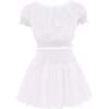 St. Tropez Ruffle Outfit, White - Mixed Apparel Set - 1 - thumbnail