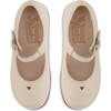 Maggie Leather Velcro Mary Jane Shoe, Vanilla - Mary Janes - 1 - thumbnail