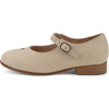 Maggie Leather Velcro Mary Jane Shoe, Vanilla - Mary Janes - 2