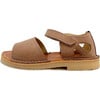 Mavis Leather Velcro Sandal, Hazel - Sandals - 2