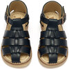 Noah Leather Fisherman Sandal, Navy - Sandals - 1 - thumbnail