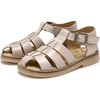 Noah Leather Fisherman Sandal, Mink - Sandals - 3