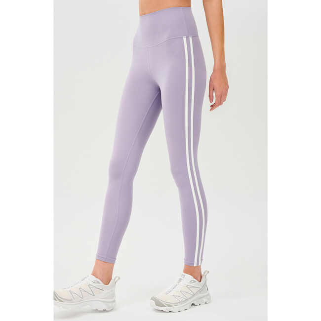 Women's Ella High Waist Airweight 7/8, Pale Lavender/White - Leggings - 3