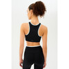 Women's Blake Rigor Bra, Black/Teal - Shirts - 4