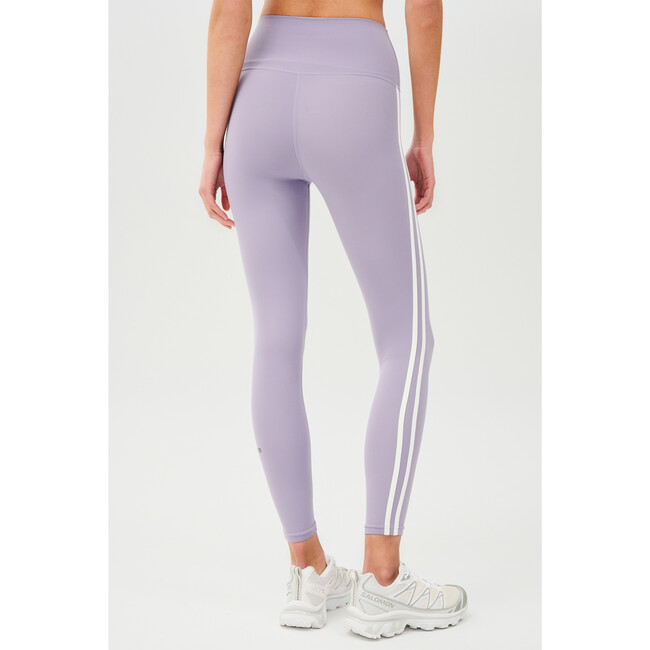 Women's Ella High Waist Airweight 7/8, Pale Lavender/White - Leggings - 4
