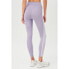 Women's Ella High Waist Airweight 7/8, Pale Lavender/White - Leggings - 4