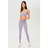 Women's Ella High Waist Airweight 7/8, Pale Lavender/White - Leggings - 5