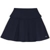 Women's Airweight High Waist Skort, Indigo/White - Skirts - 1 - thumbnail