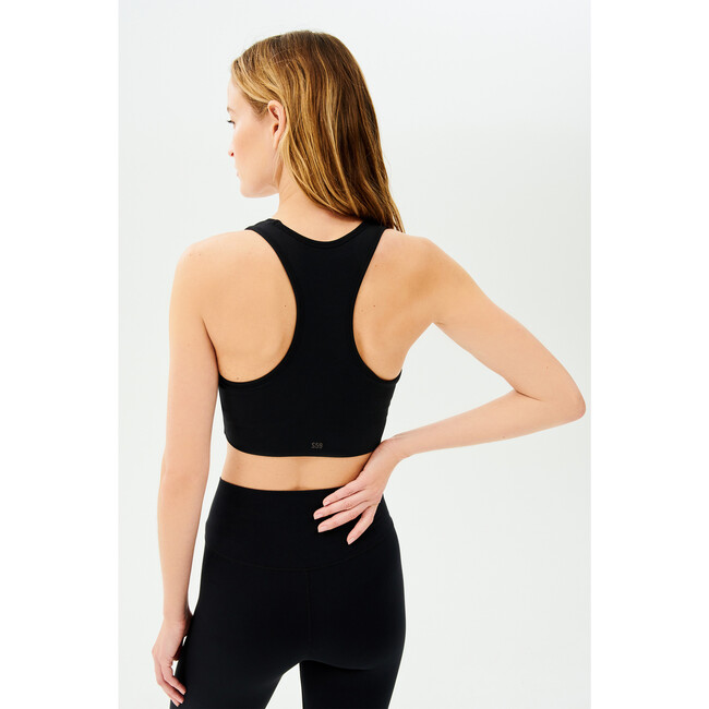 Women's Airweight Bra With Ruching, Black - Shirts - 4