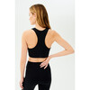 Women's Airweight Bra With Ruching, Black - Shirts - 4