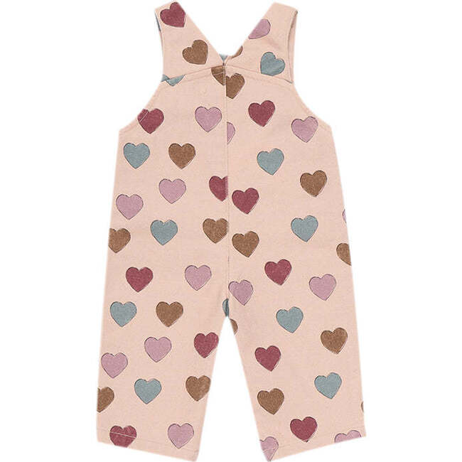 Elaine Baby Overall Hearts Print - Overalls - 3
