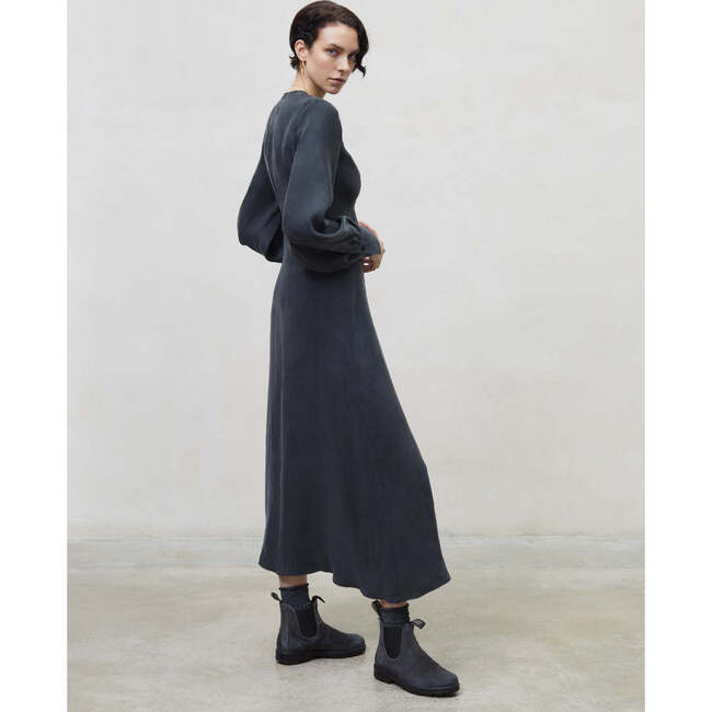 Isaura Woman Dress Dark Grey - Dresses - 3