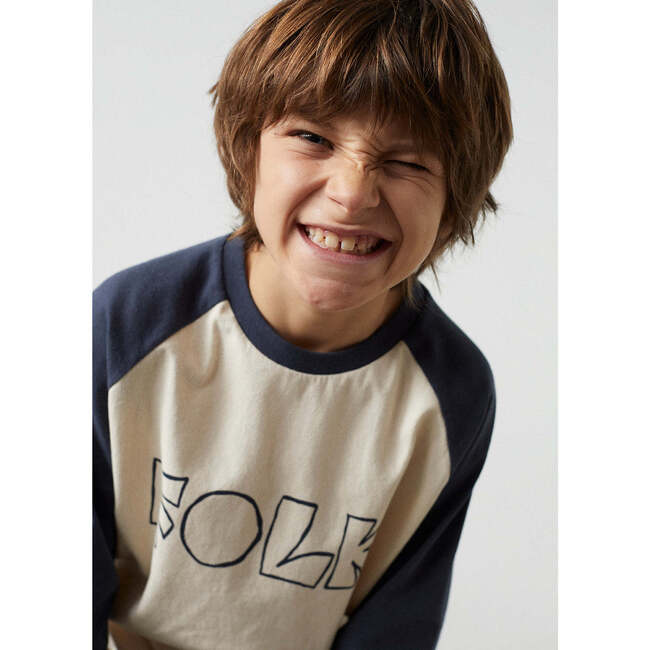 Folk Bicolor Tee - T-Shirts - 2