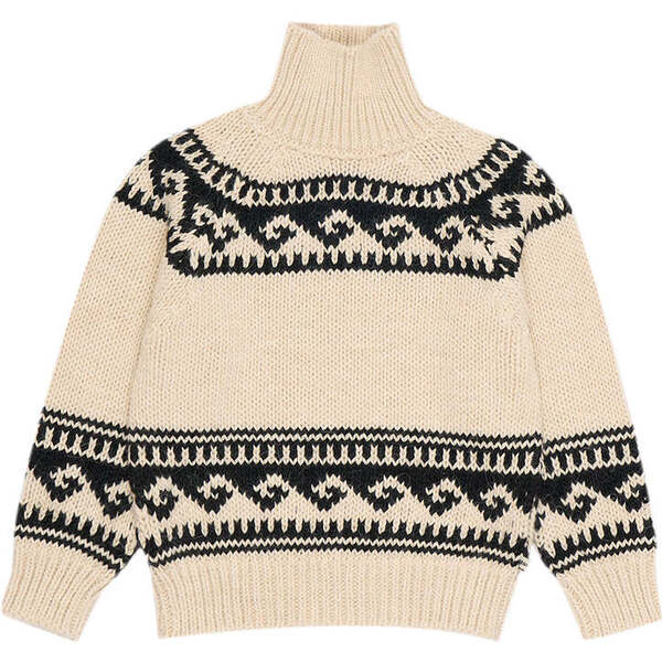 Andy Jumper High Neck Sand - The New Society Mommy & Me Shop | Maisonette