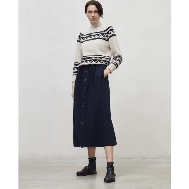 Andy Woman Jumper High Neck Sand - Sweaters - 5