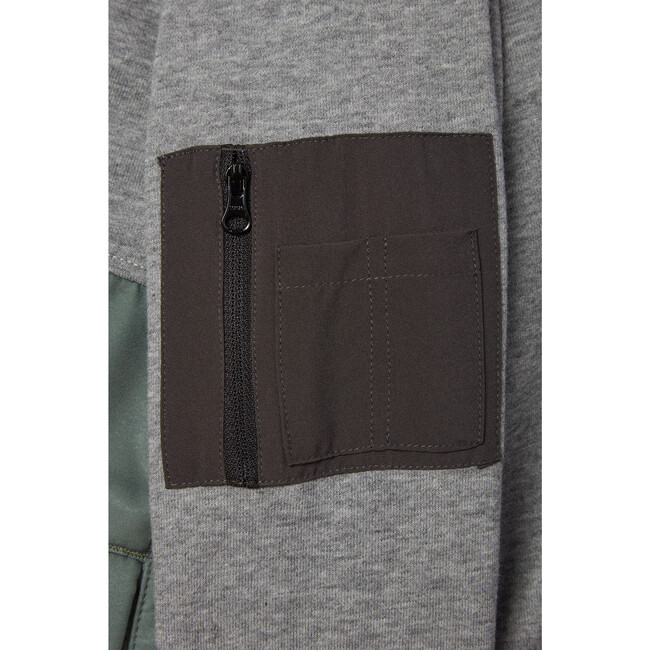 Utility Hoodie Medium Heather Grey - Jackets - 2