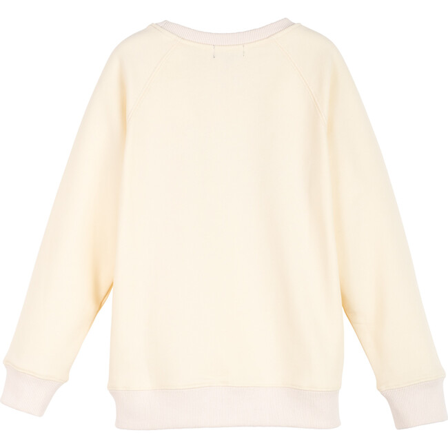 Kids Merci Sweatshirt, Cream - Sweatshirts - 2