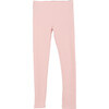 Reese Ribbed Stripe Legging, Rose and Ivory - Leggings - 2