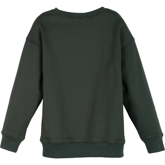 Coby Sweatshirt, Evergreen - Sweatshirts - 2