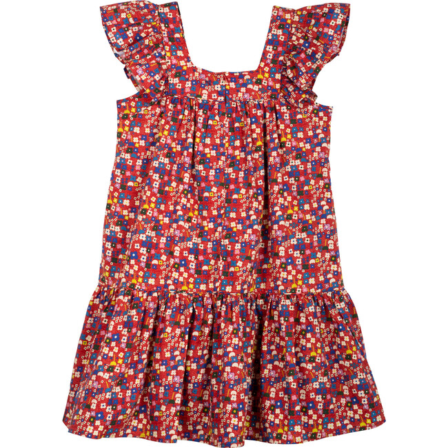 Women’s Marmee Dress, Retro 60s Floral - Dresses - 2