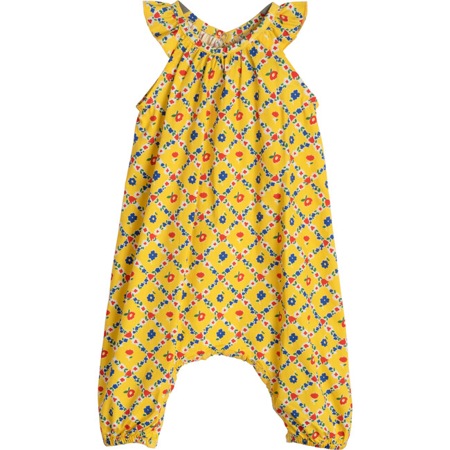 Baby Willow Jumpsuit, Maise Floral Check