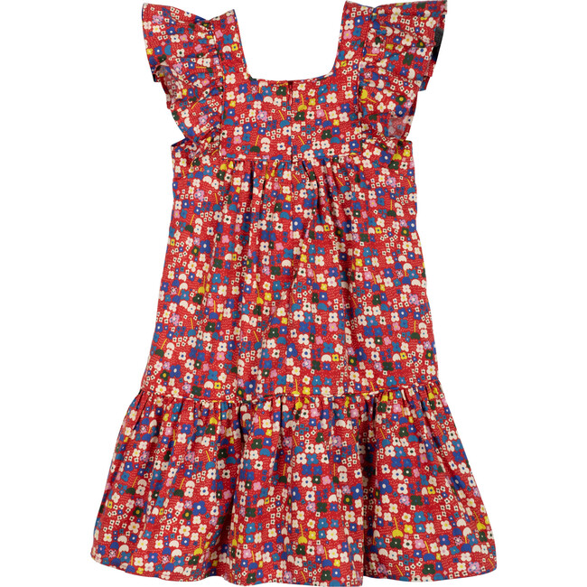 Beth Dress, Retro 60s Floral - Dresses - 2