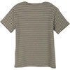 Claude Pocket Tee, Olive and Ivory Stripe - T-Shirts - 2