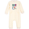 Baby Merci Onesie, Cream - Onesies - 1 - thumbnail
